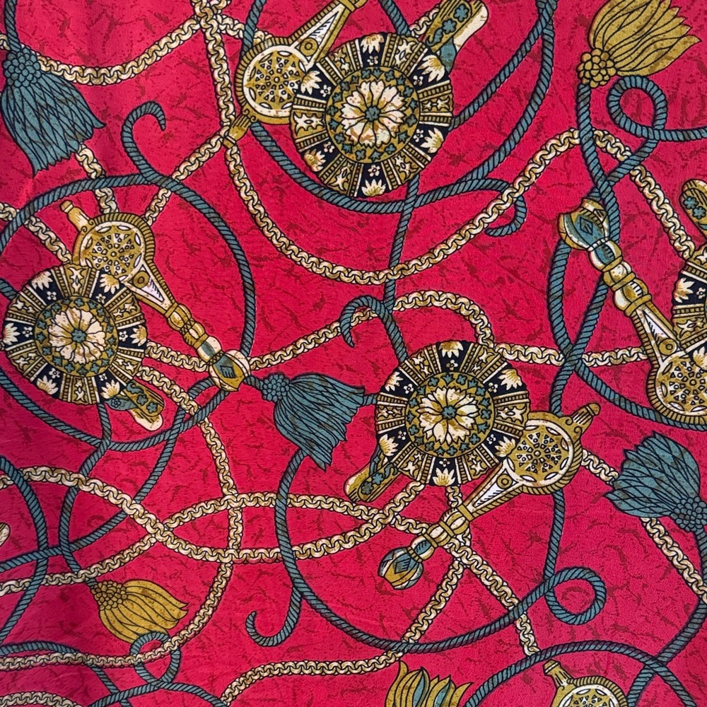 Royal Silk Shell Blouse - Picture 3 of 5